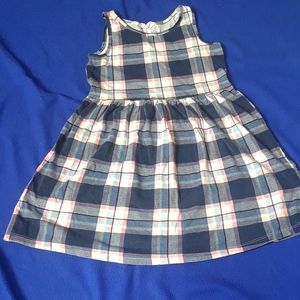#709 Girls H&M Plaid Dress